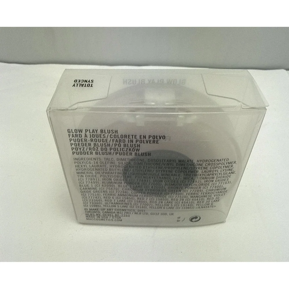 MAC Cosmetics Glow Play Blush - Totally Synced 0.25 oz. NIB